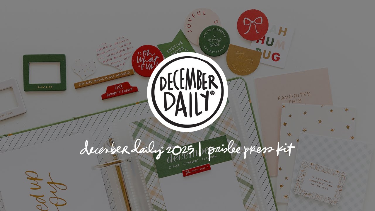 December Daily® 2025 | Paislee Press Kit