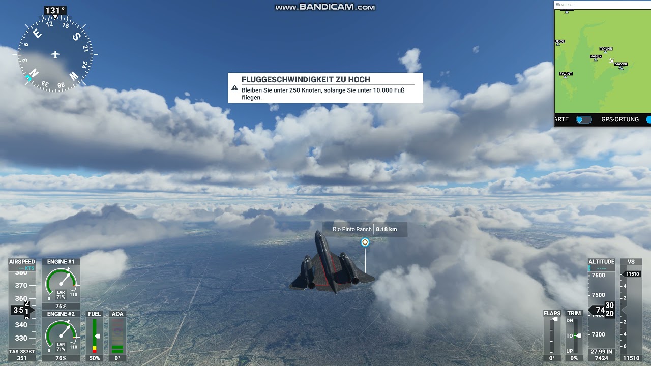 Microsoft Flightsimulator 2020 , SR-71 Blackbird