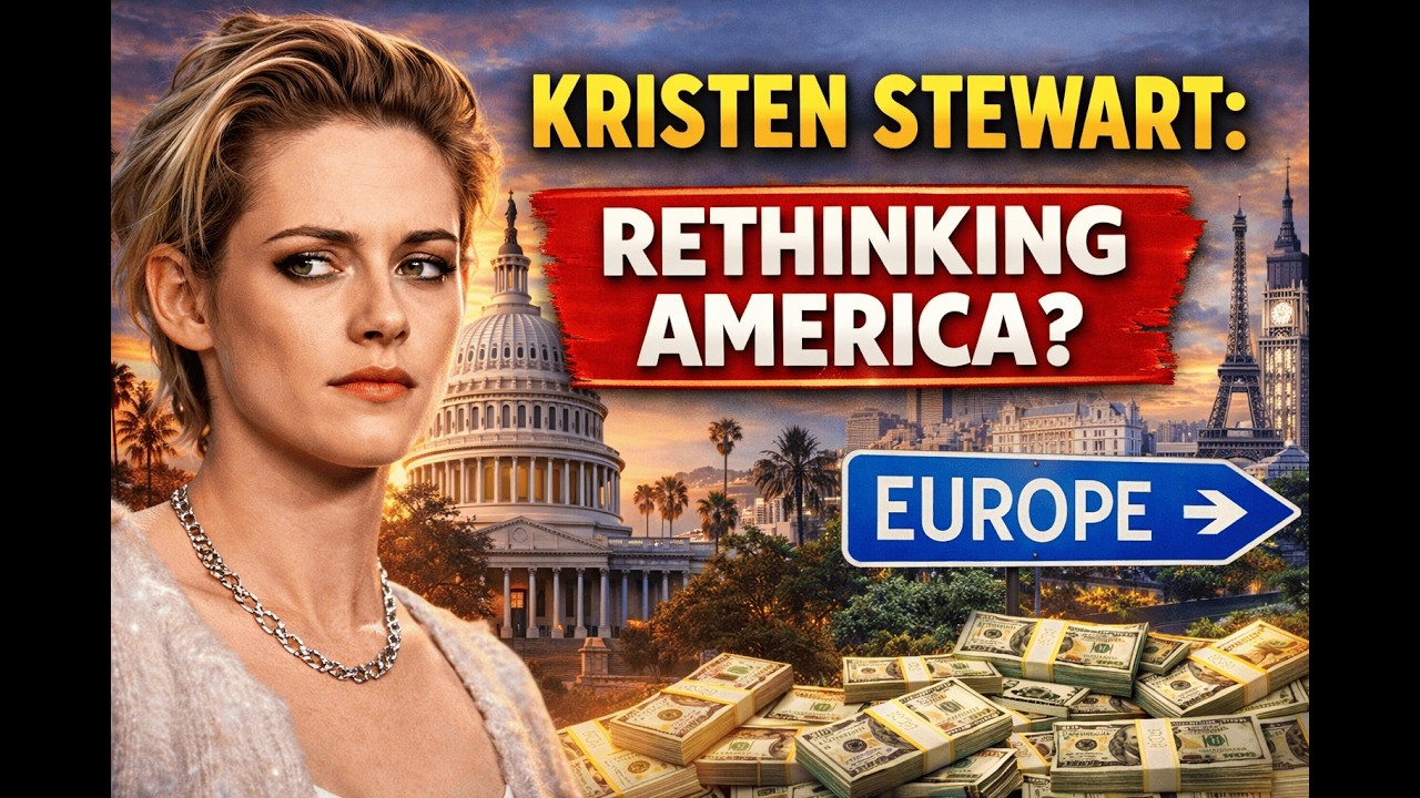 Why Kristen Stewart Is Rethinking America and Considering a Creative Life Outside Hollywood