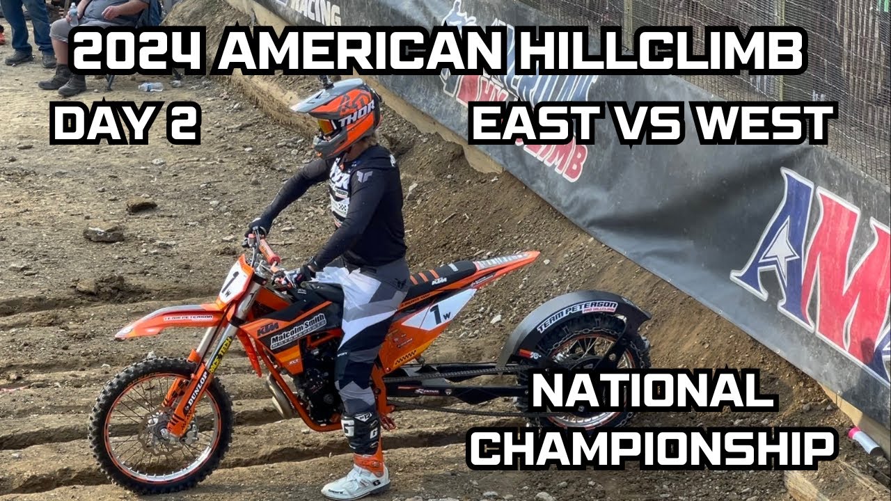 2024 American Hillclimb East vs West National Championship - Day 2- Devil's Staircase Oregonia, OH
