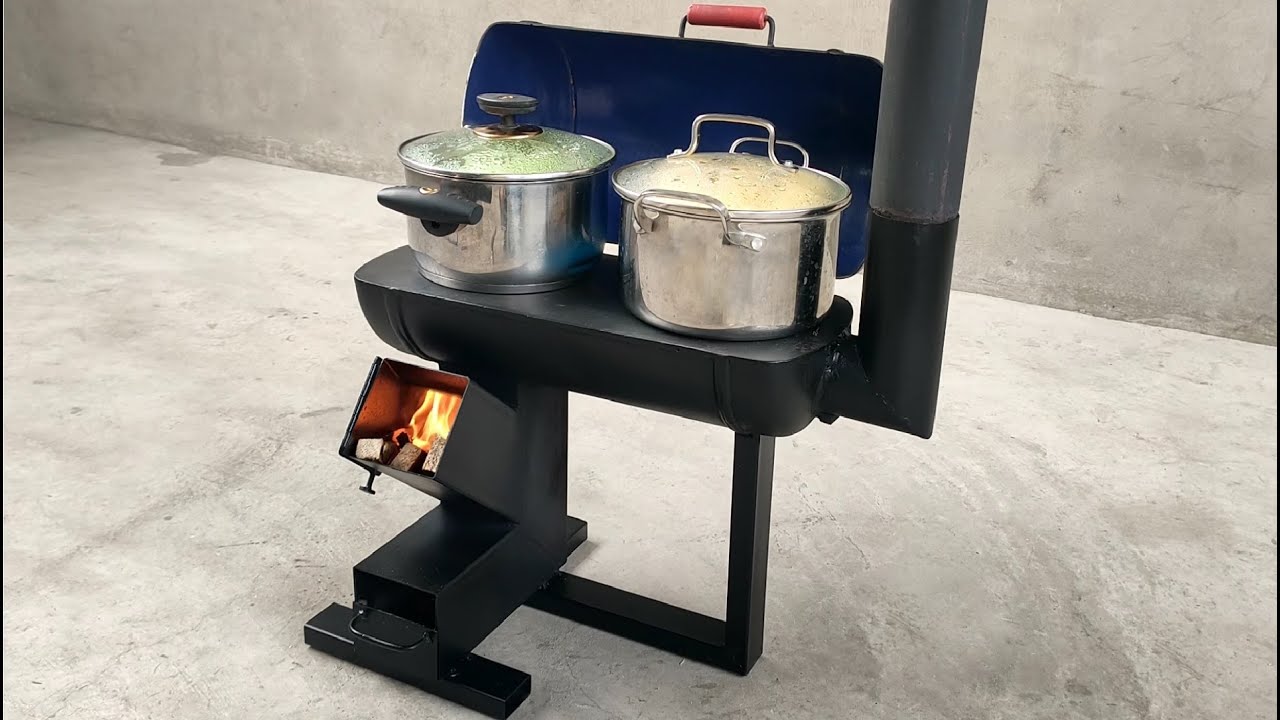 Самодельная умная ракетная печь