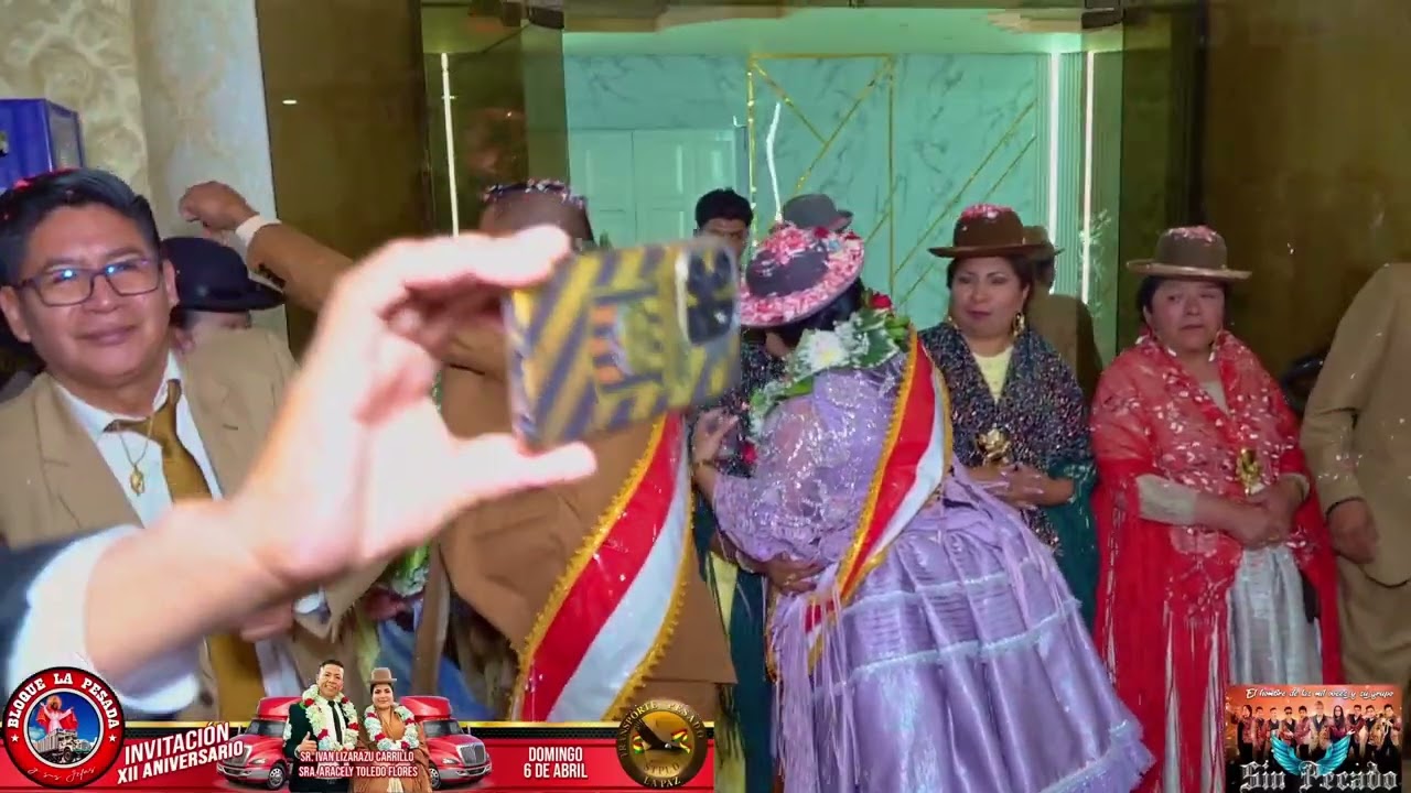 5 SINPECADO EN VIVO LA PESADA Y SUS JEFAS FILMS Waradigital Cel. 72095885