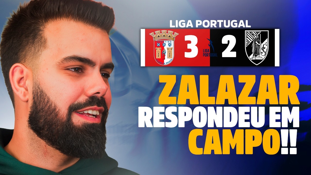 JOLIVEIRA10 FALA SOBRE VITÓRIA DO BRAGA DEPOIS DA POLÉMICA COM ZALAZAR!!