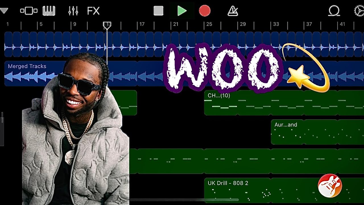 How to make a NY/UK DRILL Beat on GarageBand iOS! (2021)