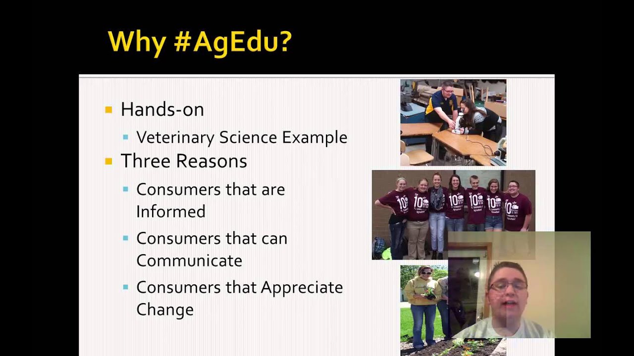 AFEE 2421: Lightning Talk&mdash;#AgEdu - Creating a Ripple of Knowledge