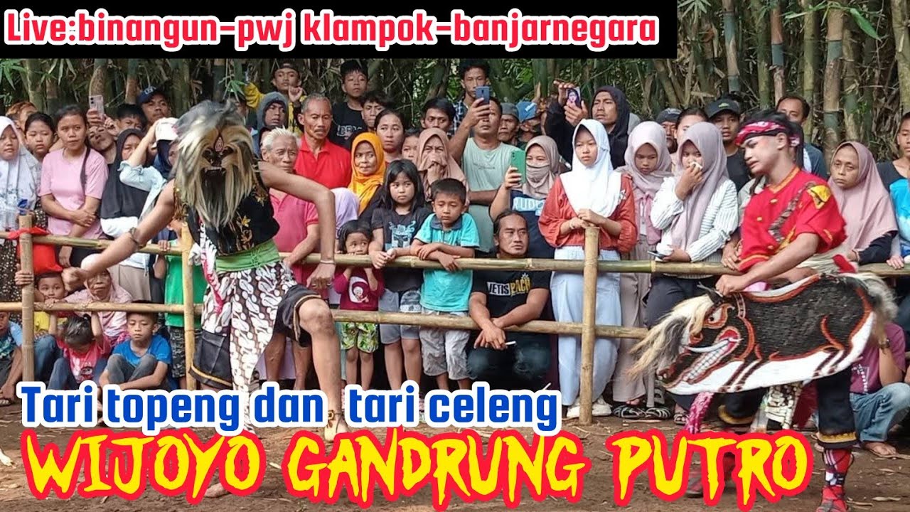 Janturan Tari celeng dan topeng//wijoyo gandrung putro//binangun-pwj klampok-banjarnegara
