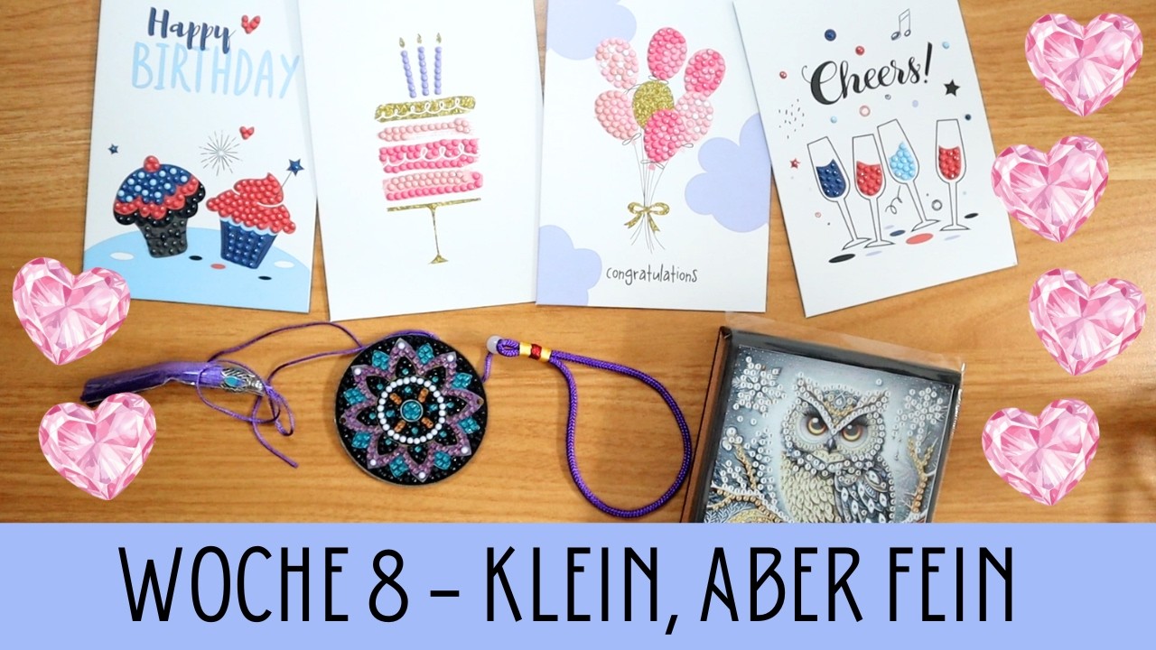 Hobbywoche DIAMOND PAINTING || Update 8 in 2026 || manchmal ist es nicht viel