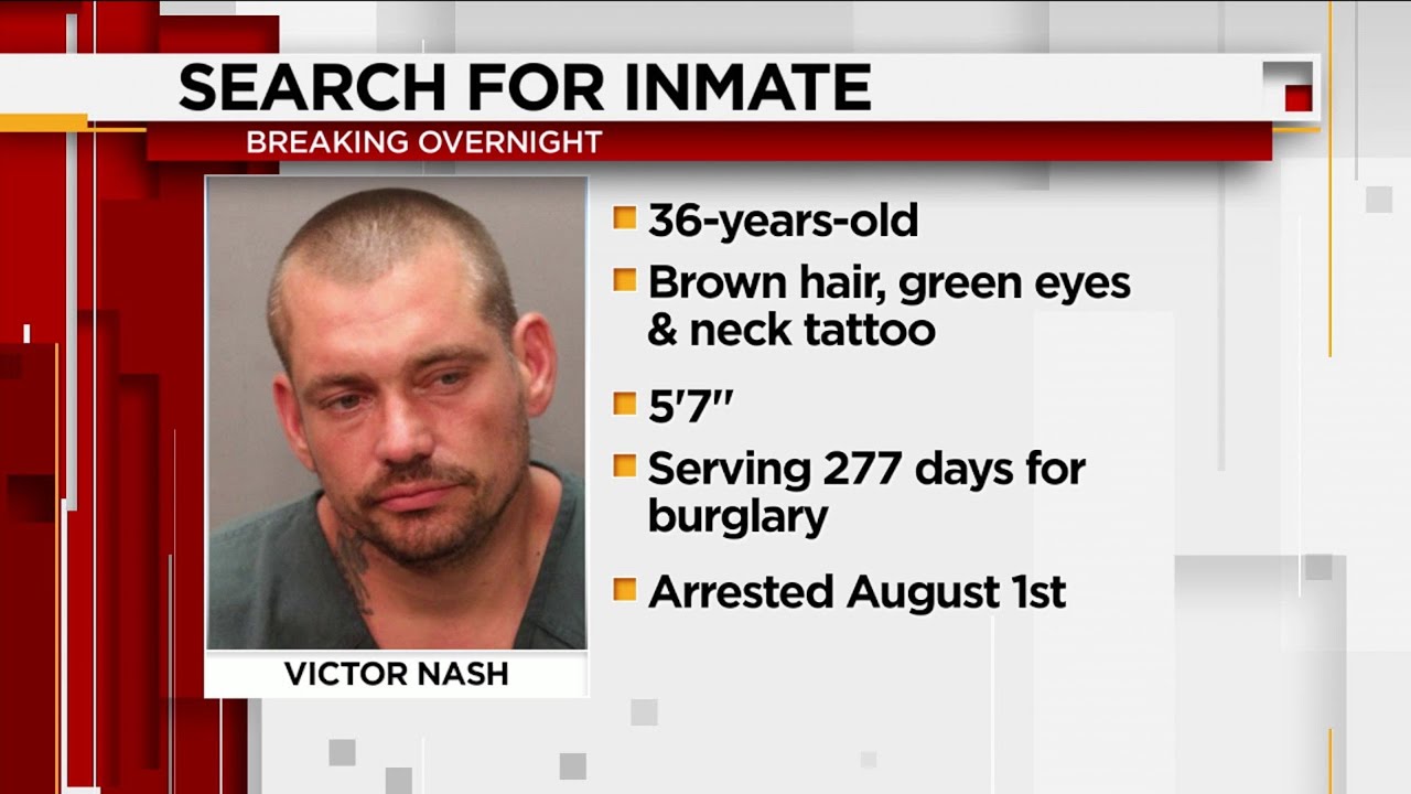 The Jacksonville Sheriff's Office is searching for an escaped work release inmate
