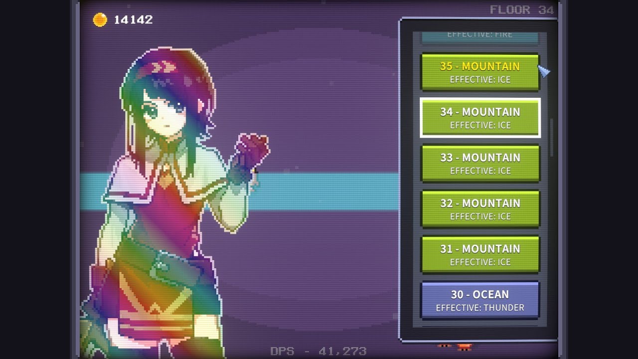 OVER THE TOWER - Anime Clicker Gameplay