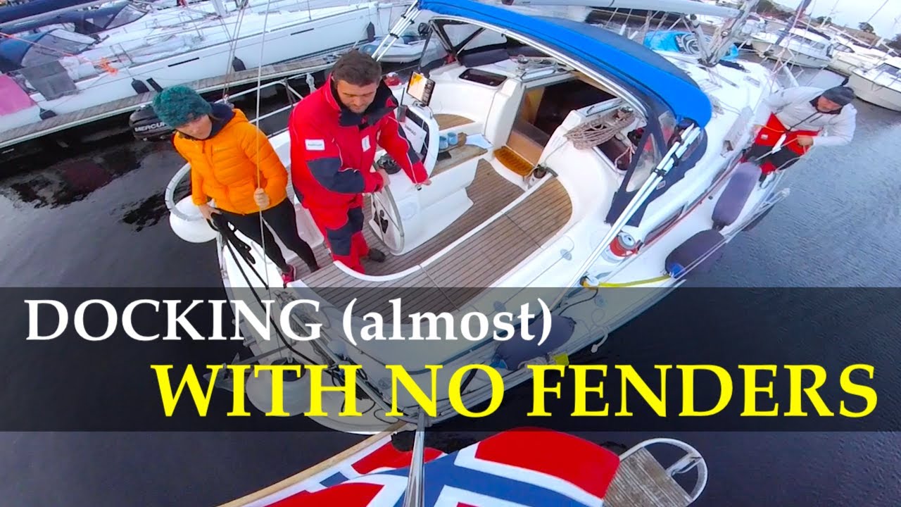 Forgotten fenders - Bavaria 37 Cruiser