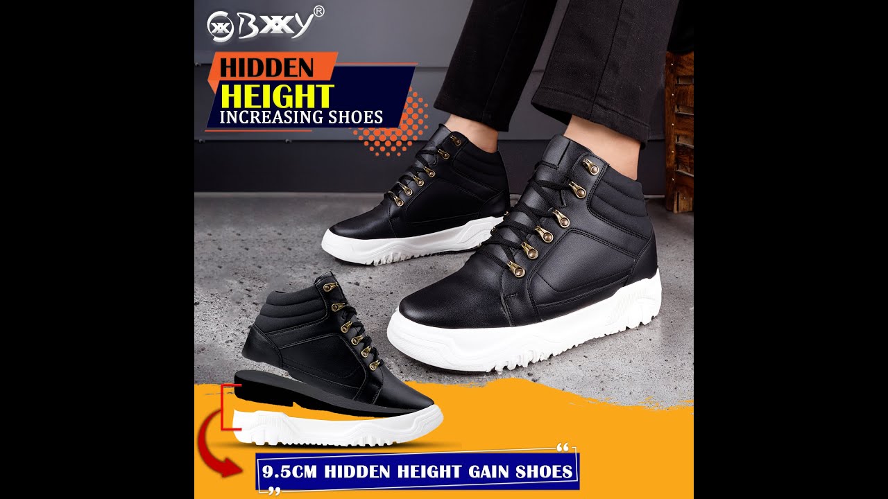 New Launch!! Men's 9.5CM Hidden Height Increasing Shoes