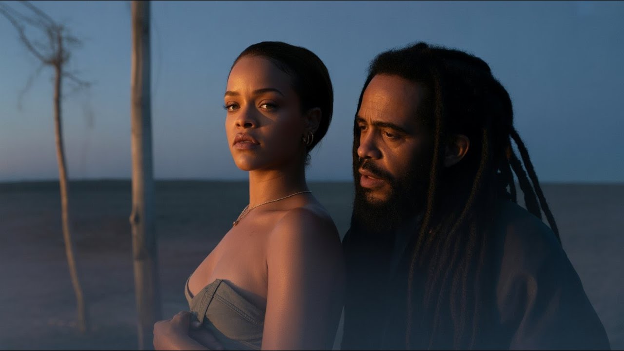 Rihanna ft Damian Marley - Unsaid Words 🖤(Lyrics Video)