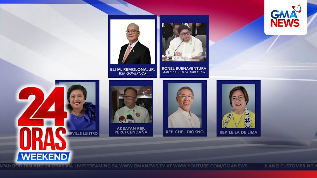 VP Sara&rsquo;s husband to sue officials over disclosure of bank records | 24 Oras Weekend