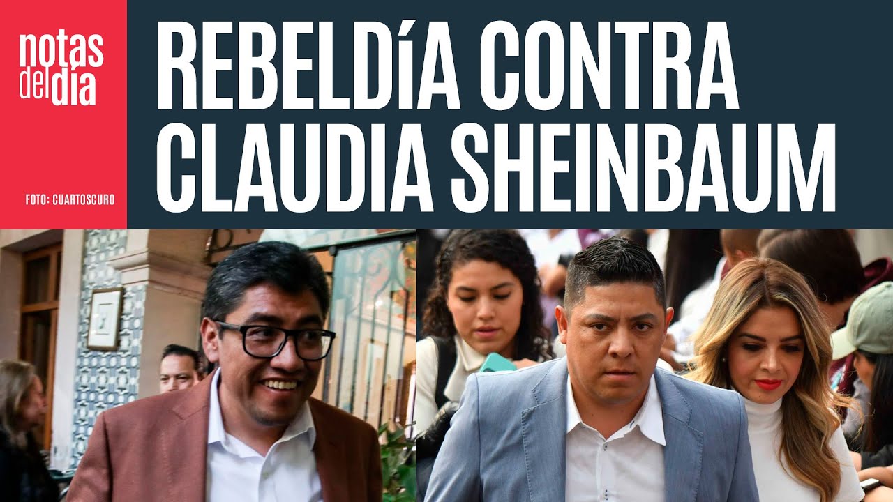 Saúl Monreal, en Zacatecas, y Gallardo, en SLP, entran en rebeldía contra Sheinbaum