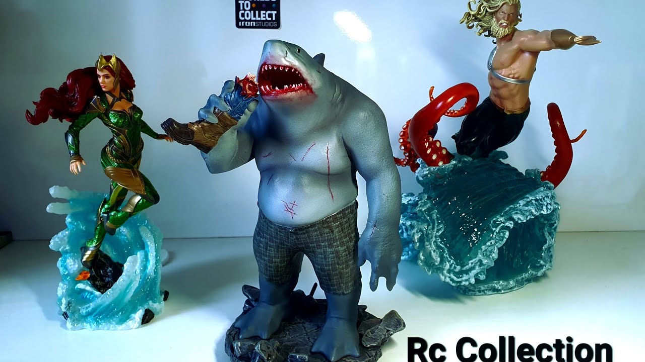Iron Studios King Shark DC Comics Suicide Squad Esquadrão Suicida Unboxing Review