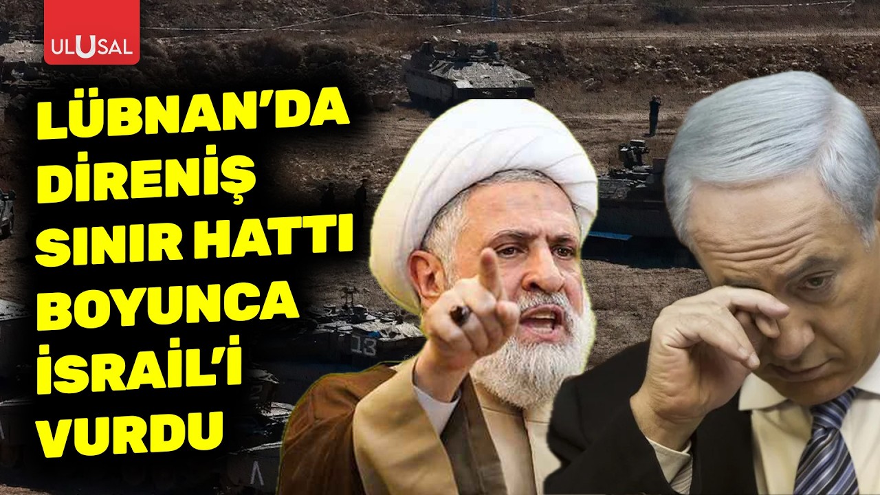 İsrail'in Lübnan'a saldırıları sürüyor! Direniş sınır boyunca işgalci İsrail'i vurdu