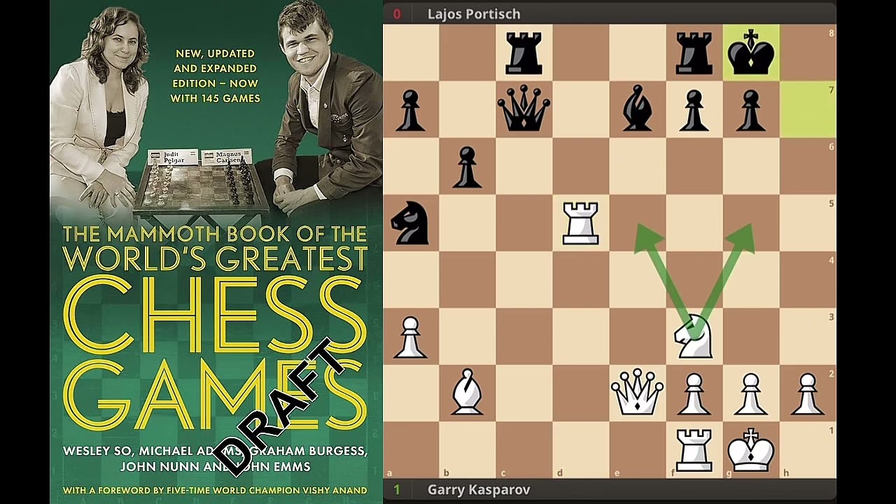Game 76: Garry Kasparov vs Lajos Portisch – Nikšić 1983“Dynamic Power Against Classical Harmony”