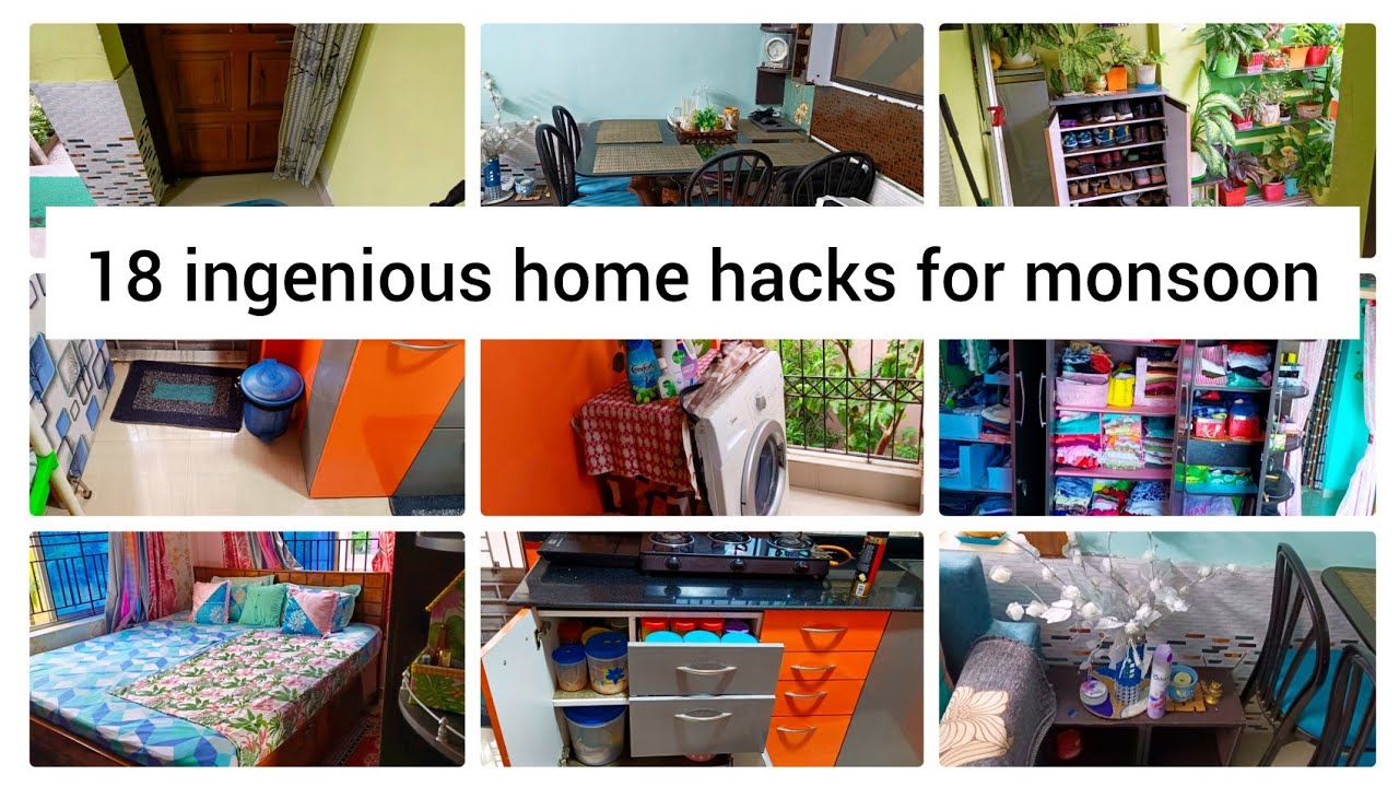 18 Home & Kitchen Care Hacks & Tips For Monsoon Season | Home Hacks | Kitchen Hacks & tips