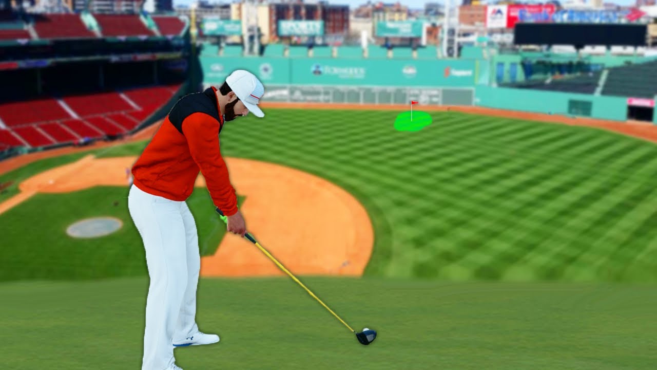 I played GOLF at FENWAY PARK! PGA Tour 2K21