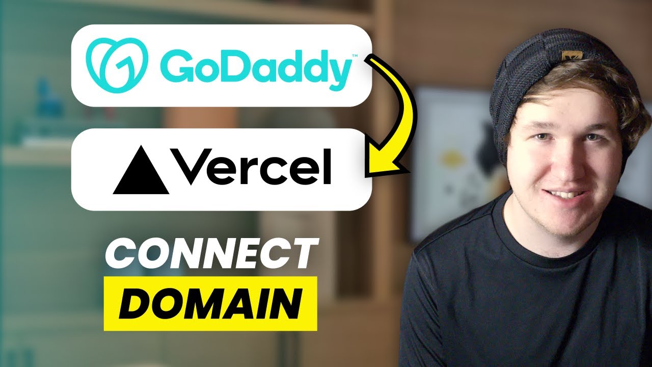 How To Connect and Add GoDaddy Domain To Vercel Site - Custom Domain In Vercel