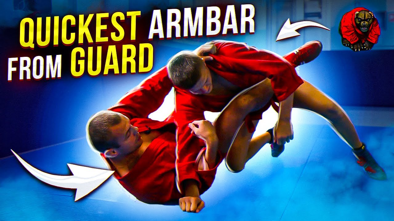 Quickest ARMBAR from GUARD. Little secret - how to improve your skills. Sila partera. Sambo academy