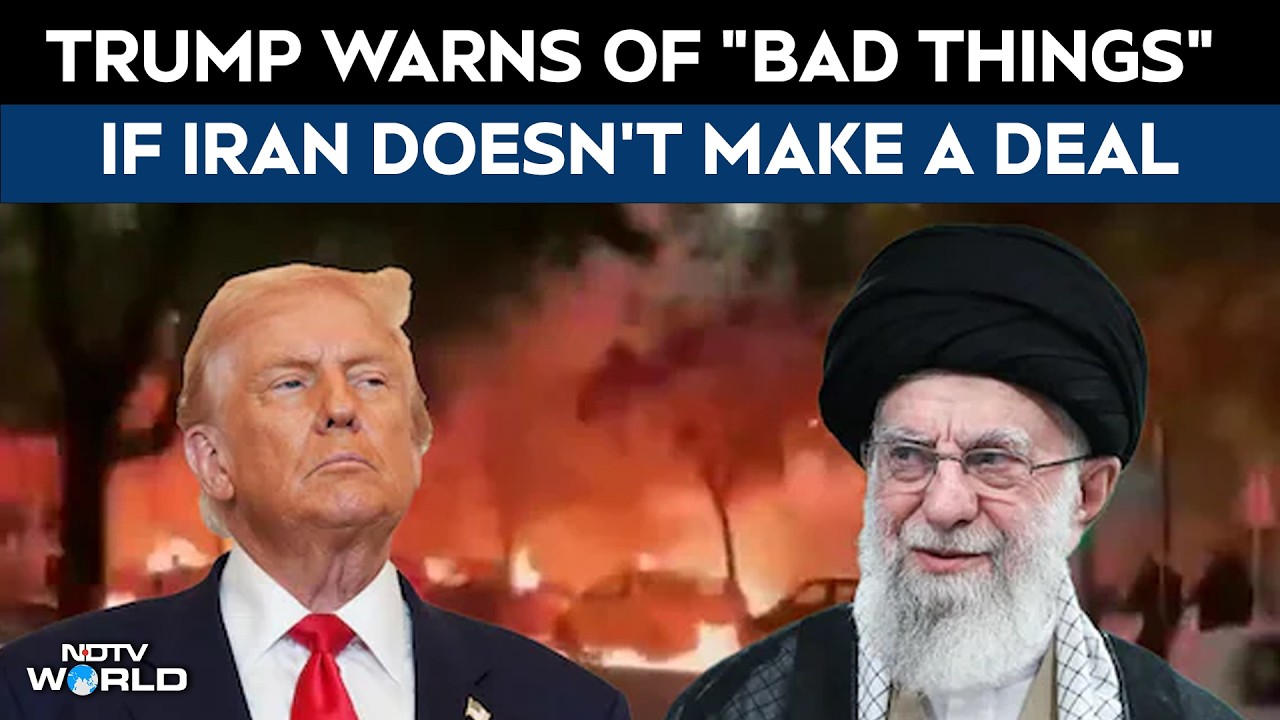 US Iran Tensions | Donald Trump Warns Of 