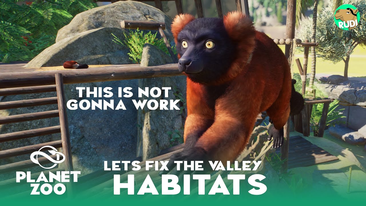 Lets fix the Habitats - Lemurs, Bisons, Pronghorns and more - Yosemite Valley Zoo