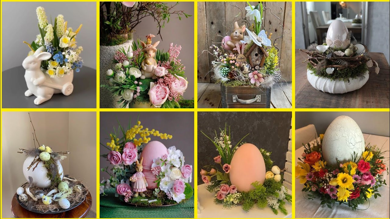 Budget Freindly Easter Decoration designs Diy centerpieces ideas 
