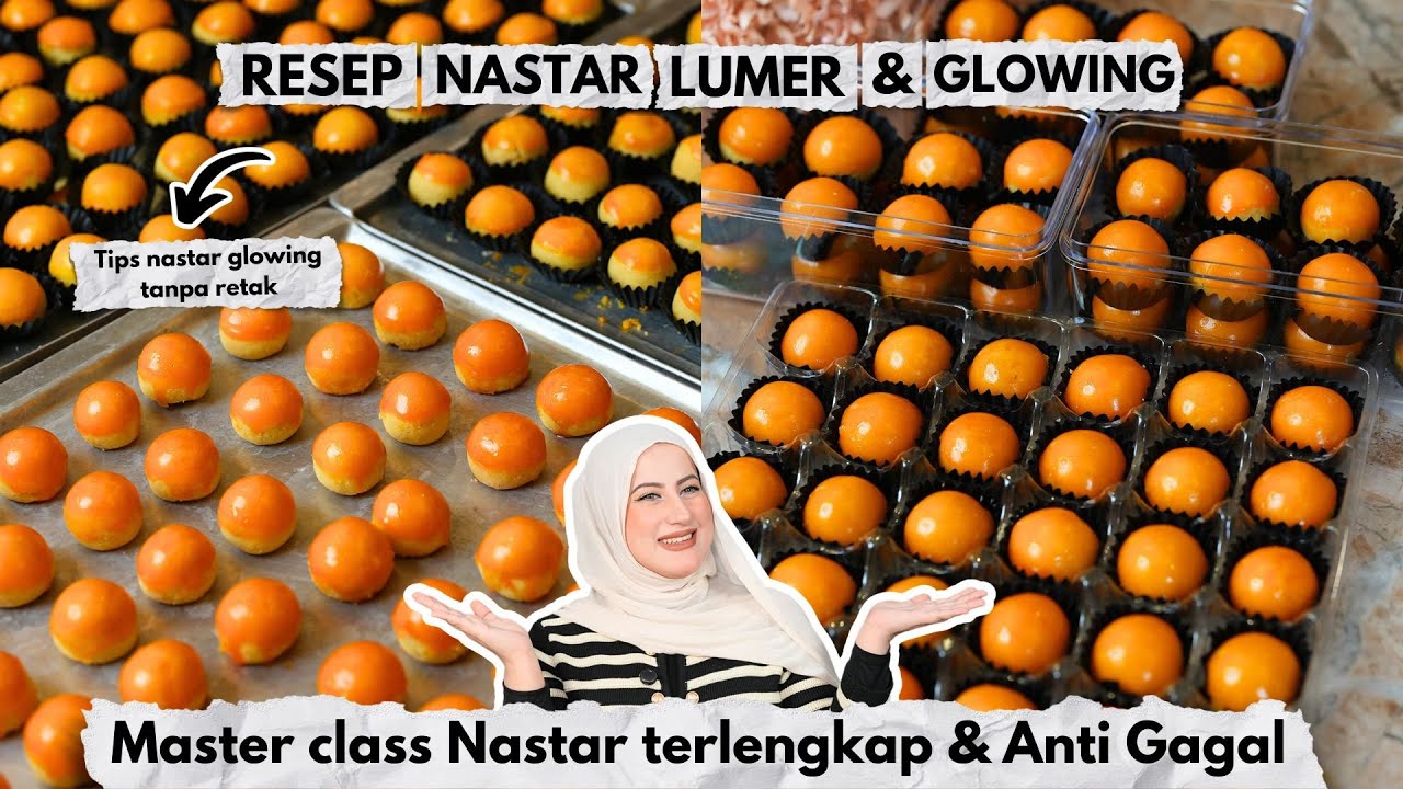 COOKING WITH TASYI: EPS 146 - RESEP NASTAR LUMER DAN GLOWING, RAHASIA OLESAN DAN TIPS ANTI GAGAL