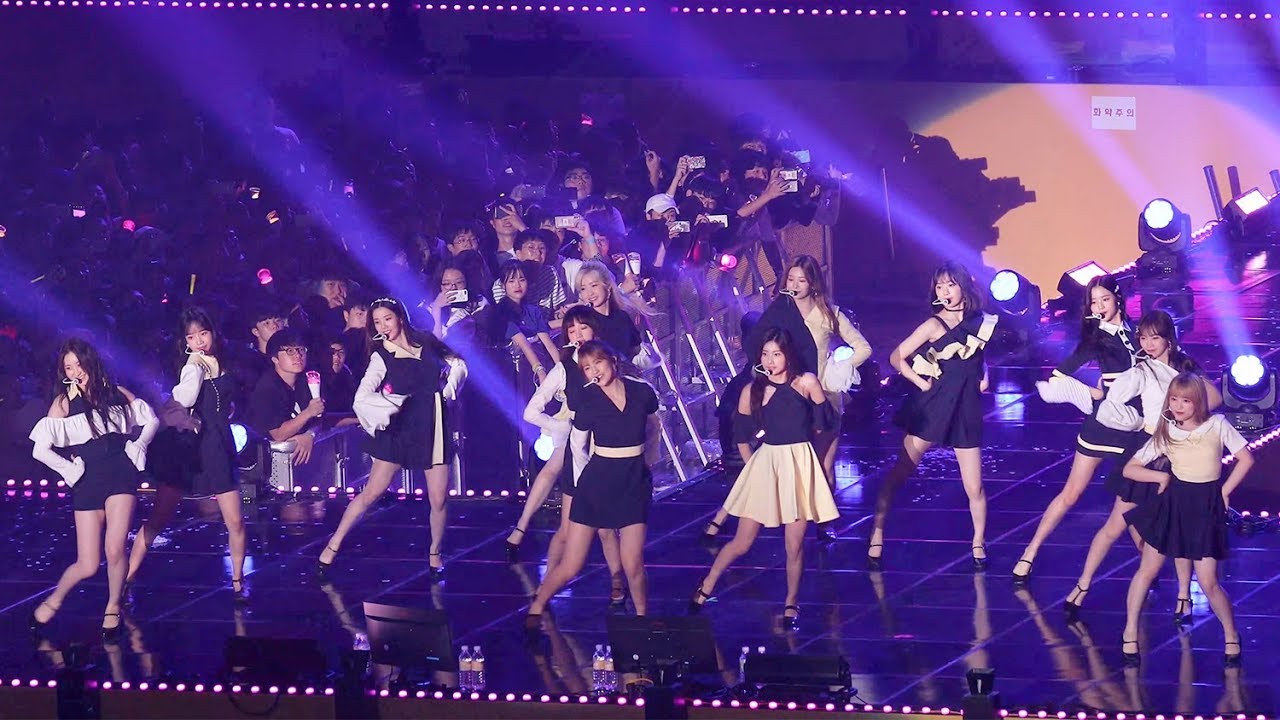190803 아이즈원(IZONE) - AIRPLANE (에어플레인) [KB Liiv] 4K 직캠 by 비몽