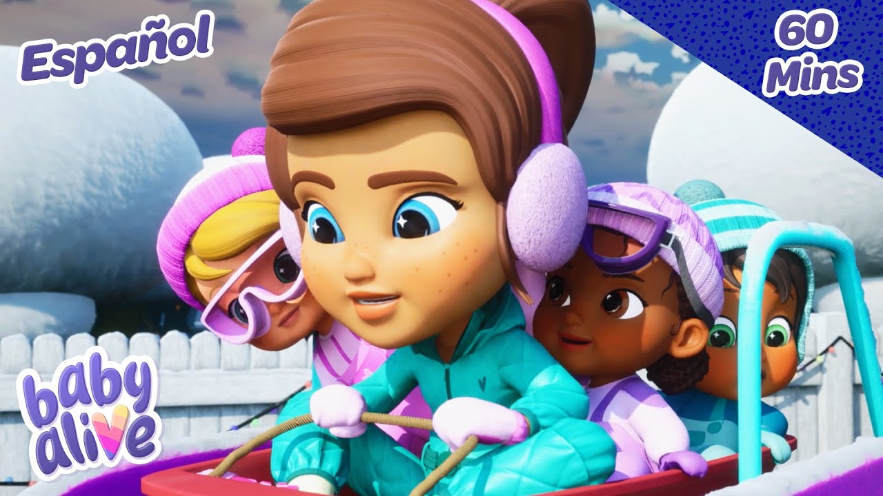 Día De Nieve | Baby Alive en Español | ⭐️ Animación para niños | Videos de bebes