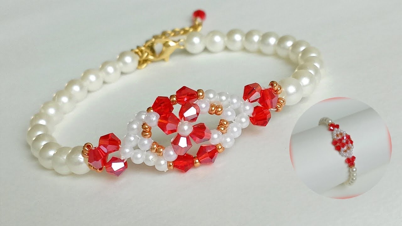 Easy bracelet || how to make bracelets || easy bracelet ideas with beads || easy bracelet design