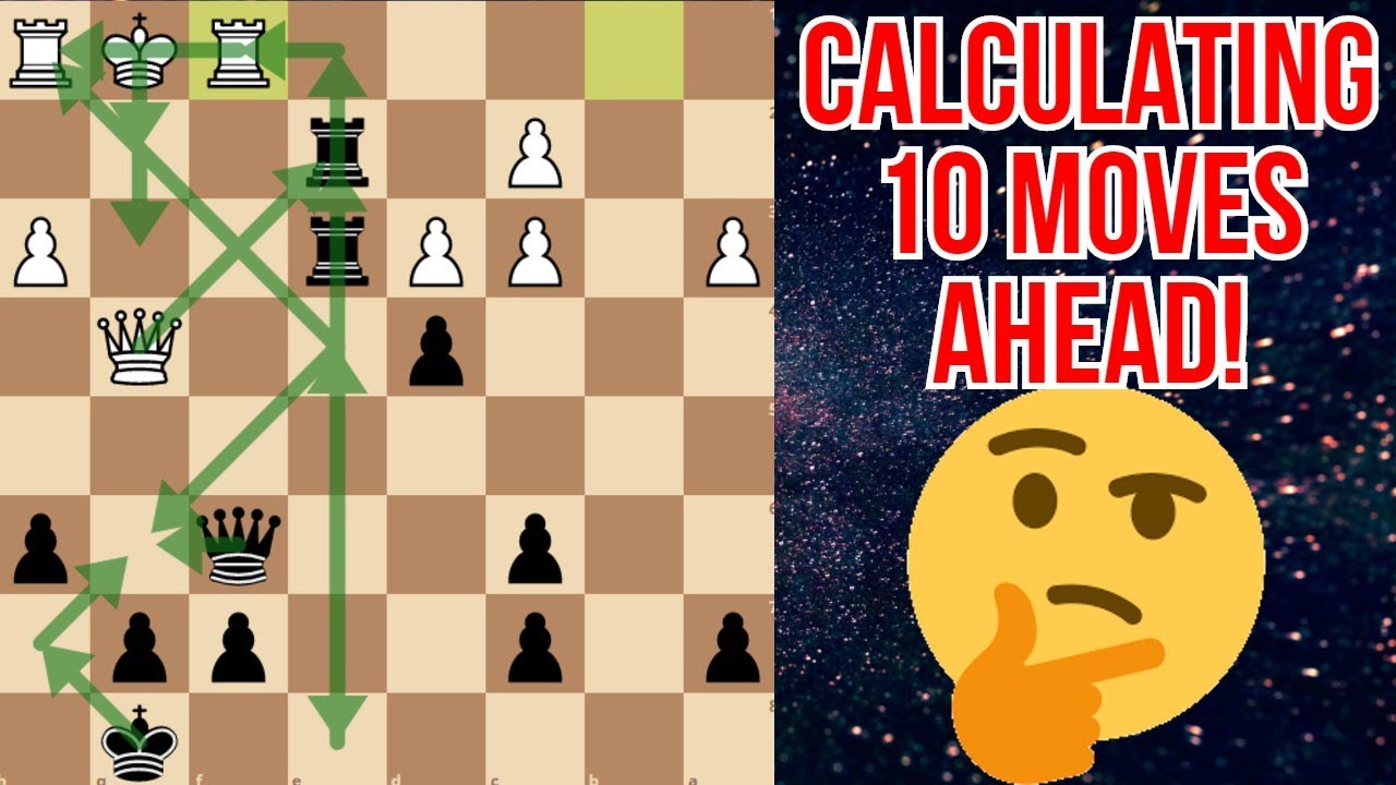 CALCULATING 10 MOVES AHEAD| Rapid chess