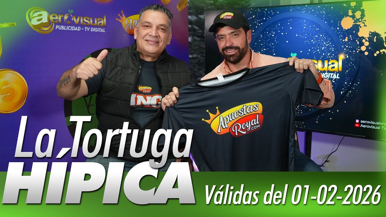 La Tortuga Hípica y Noel Pocaterra: Válidas del 01-02-2026 (Apuestas Royal y Aerovisual TV)