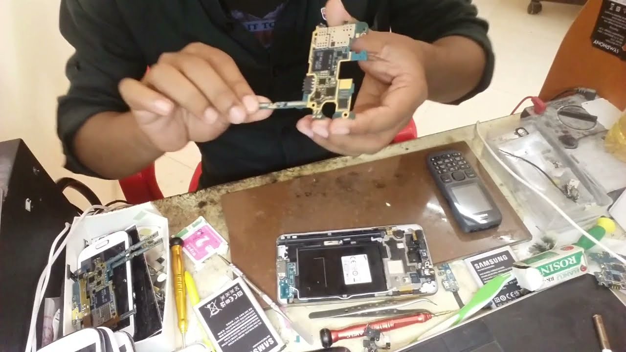How To Fix Samsung N9005 Power problems fix