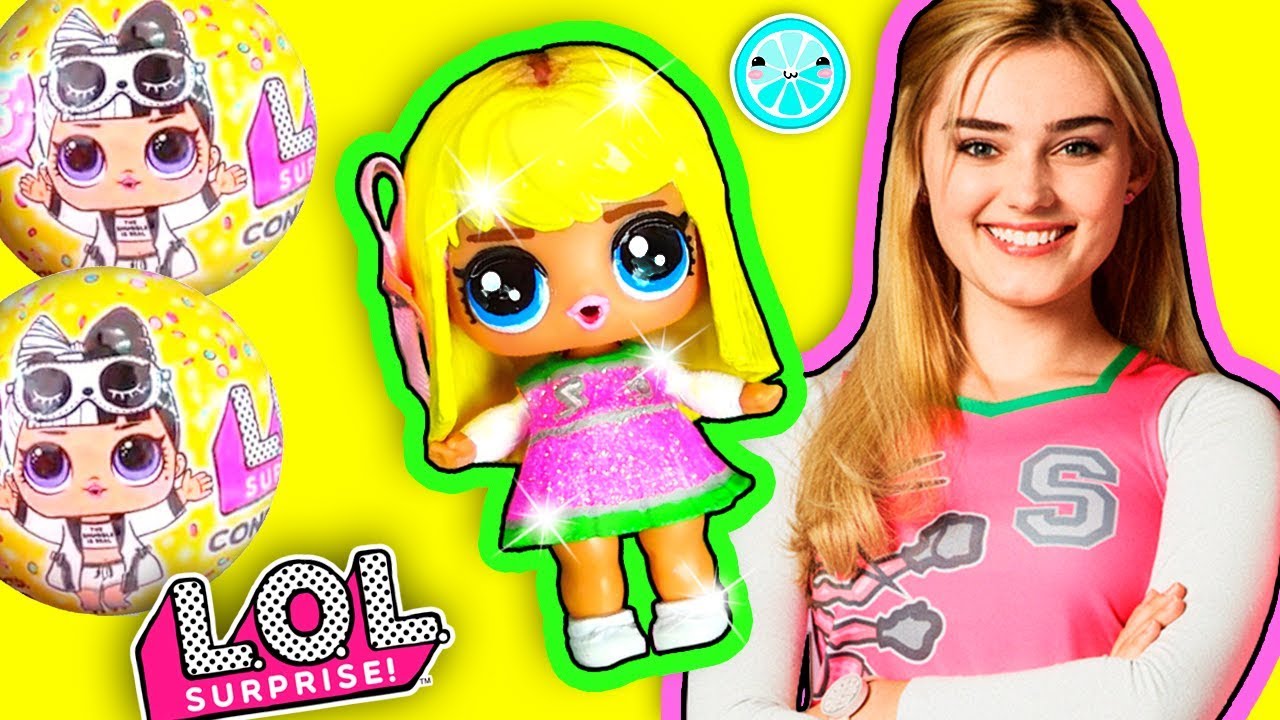 ADDISON ZOMBIES LOL Surprise CONFETTI POP Doll Custom DIY | Disney Channel Movie Toy Tutorial