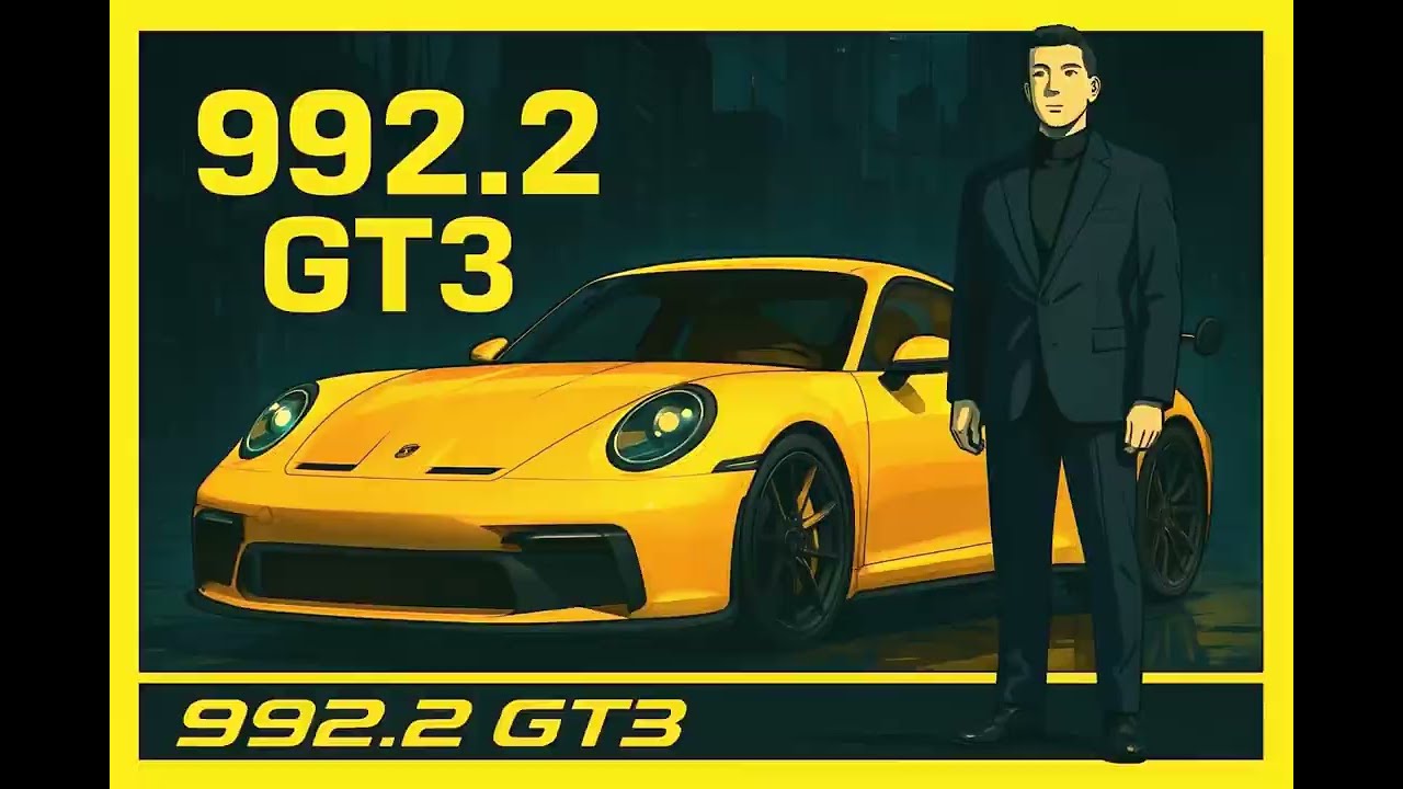 992.2 GT3 / Cartagena Yellow Metallic (金屬迦太基黃)/保時捷 邱嘉揚 #porsche #lemans #dakar