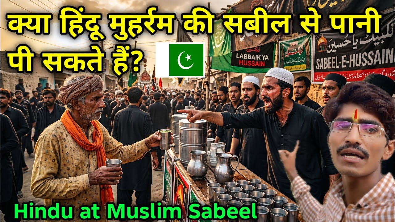 Can Hindus Drink from a Muharram Sabeel in Pakistan? | Muharram in Pakistan 2026 | Rohan Parmar Vlog