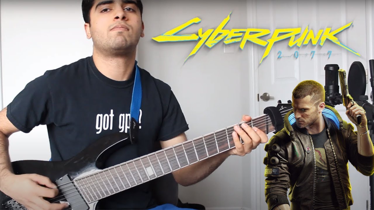 Cyberpunk 2077 "V" Soundtrack GUITAR COVER (Main Menu)