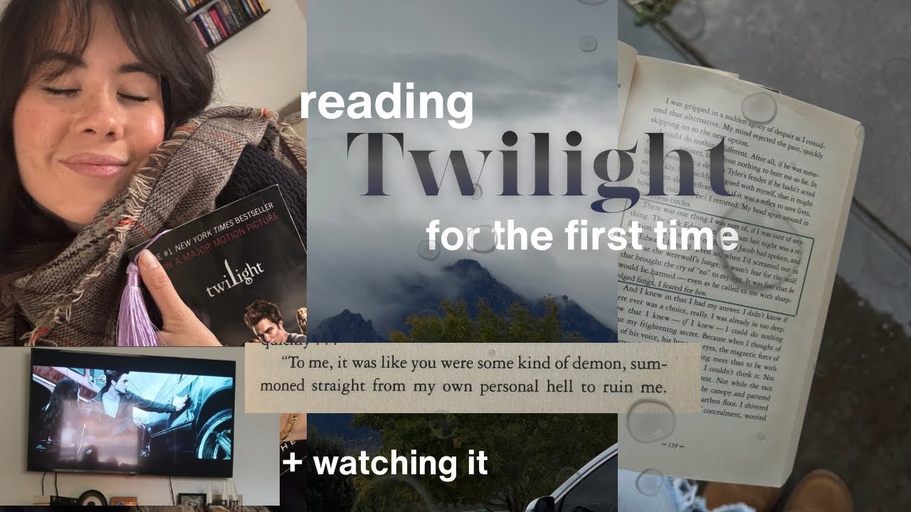 *SPOILER VLOG* Read with me &lsquo;Twilight&rsquo;🌧️🦌🌲
