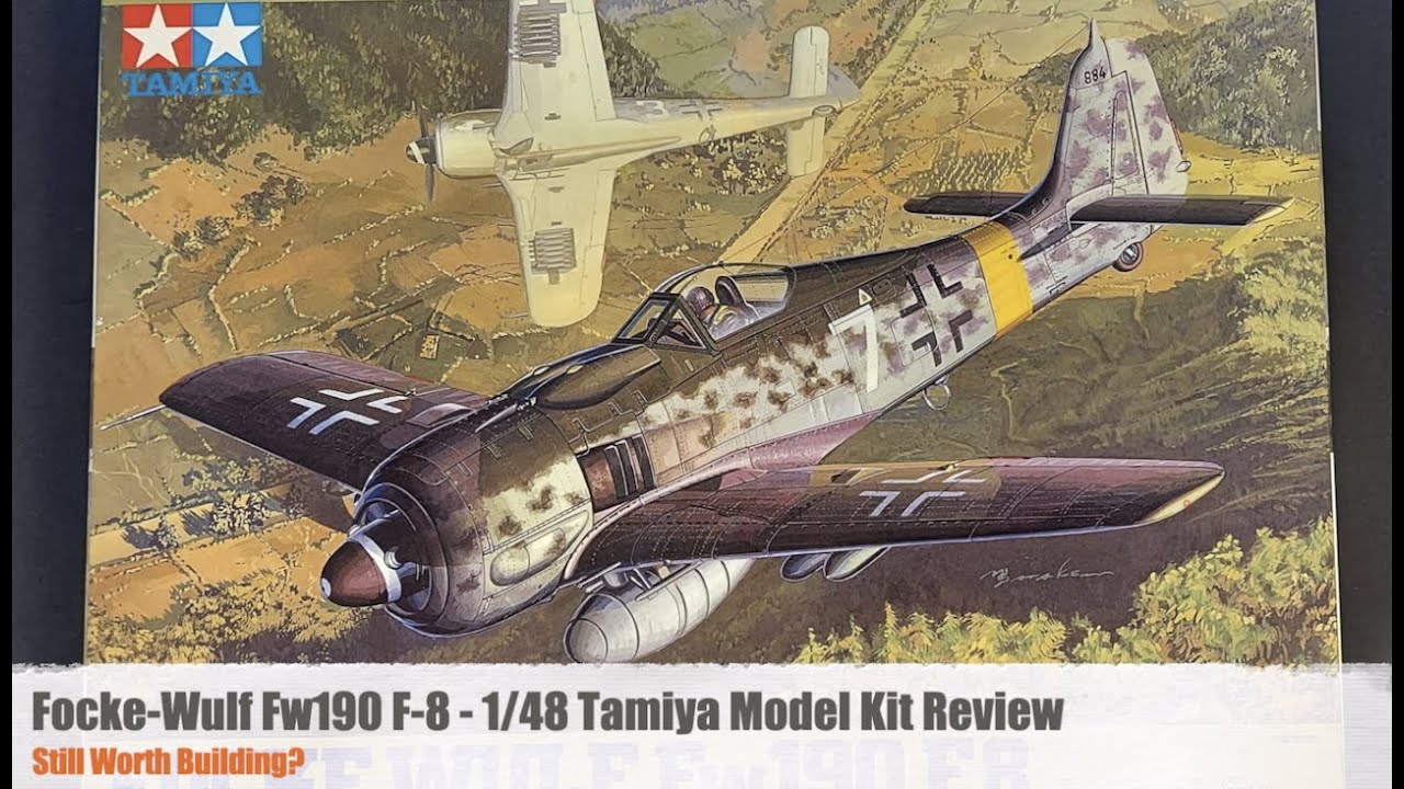 Tamiya 1:48 Fw190 F-8 Review - It's Not An Eduard 190!