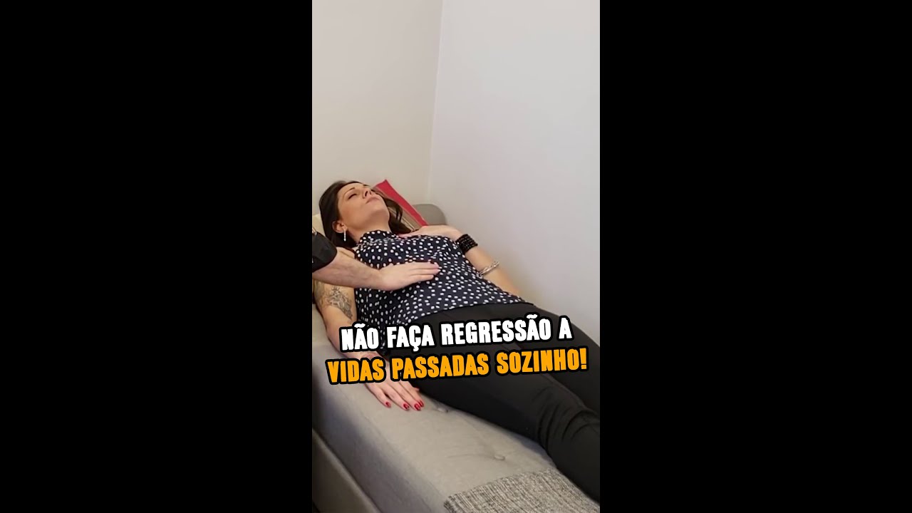 Porque voc&ecirc; N&Atilde;O DEVE fazer regress&atilde;o a vidas passadas sozinho! #Shorts