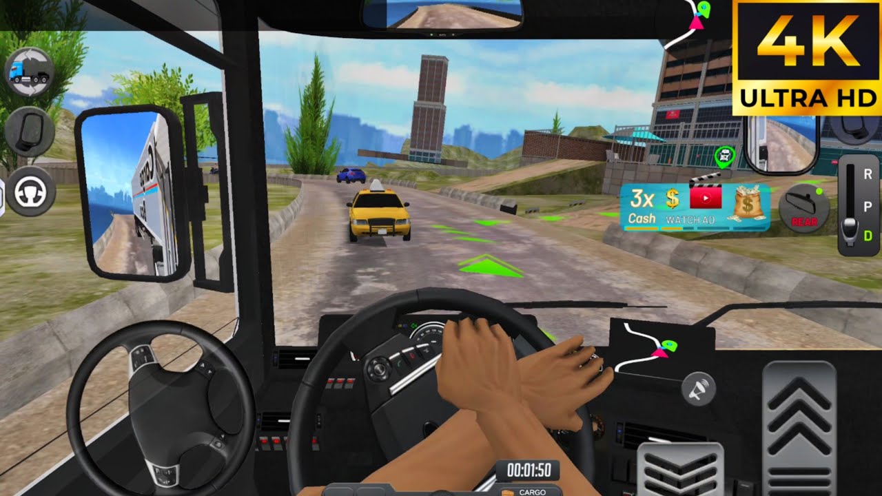 Truck Simulator: 3D Truck Games 2026 - City Cargo Delivery - Truck Wala Game  Android Gameplay 
