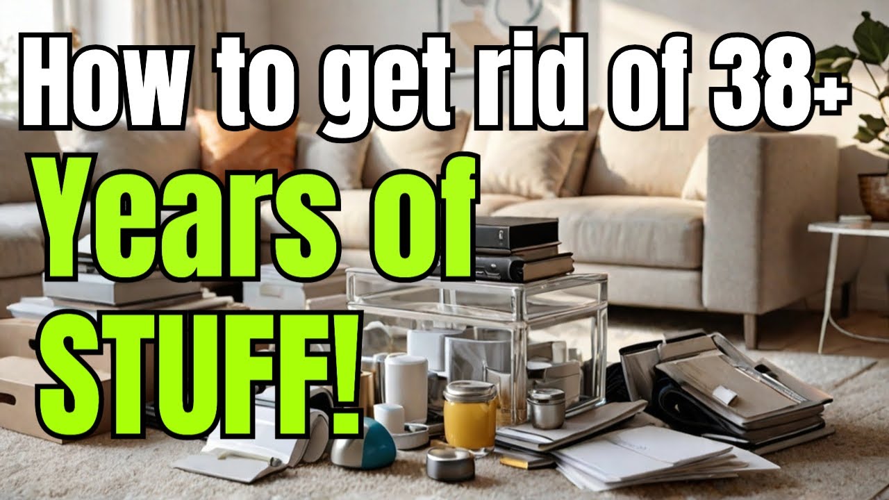 DO THIS!! - Decluttering 38+ Years of STUFF!