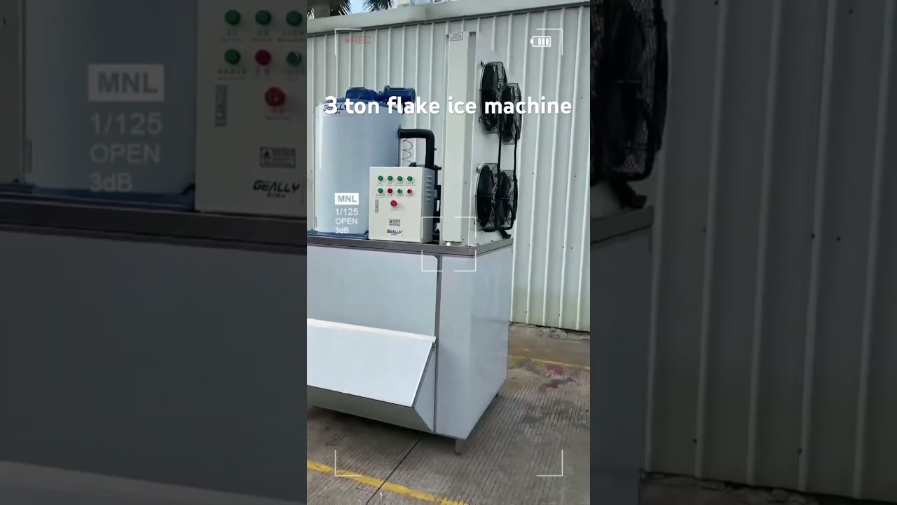 3 ton flake ice machine #factory #ice #satisfying #machine