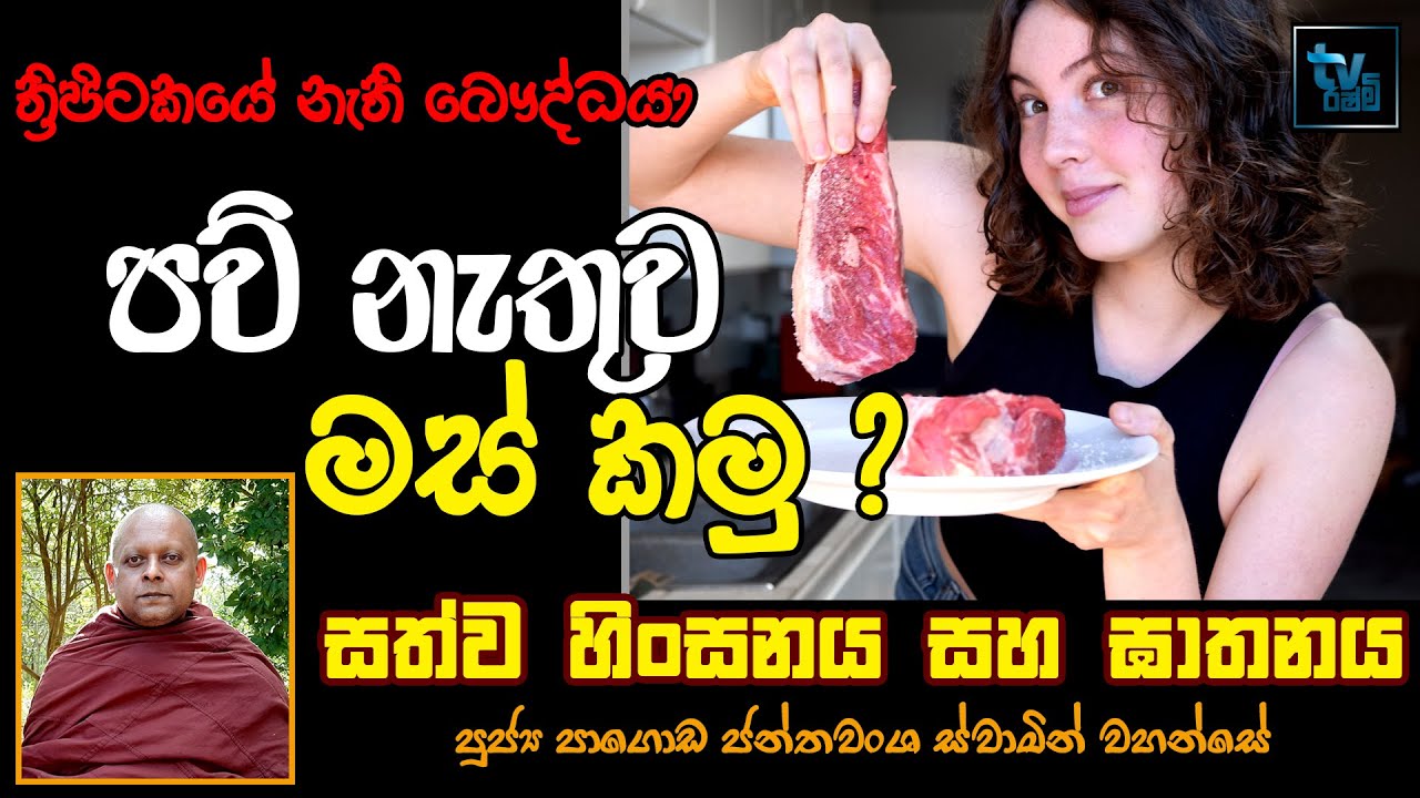පව් නැතිව මස් කන්නේ මෙහෙමයි අනිවාර්යෙන් අහන්න | Ven. Pagoda Janitawansa Thero @RashmiTVlk