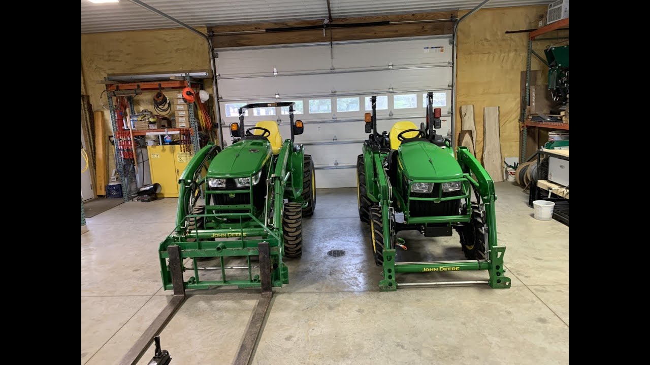 John Deere 3038E Vs 3039R