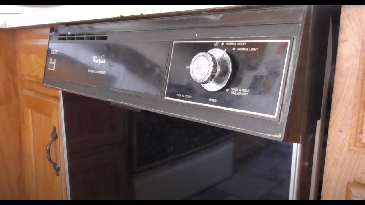 1984 Whirlpool DU3003XL-0 Dishwasher Normal Light Cycle