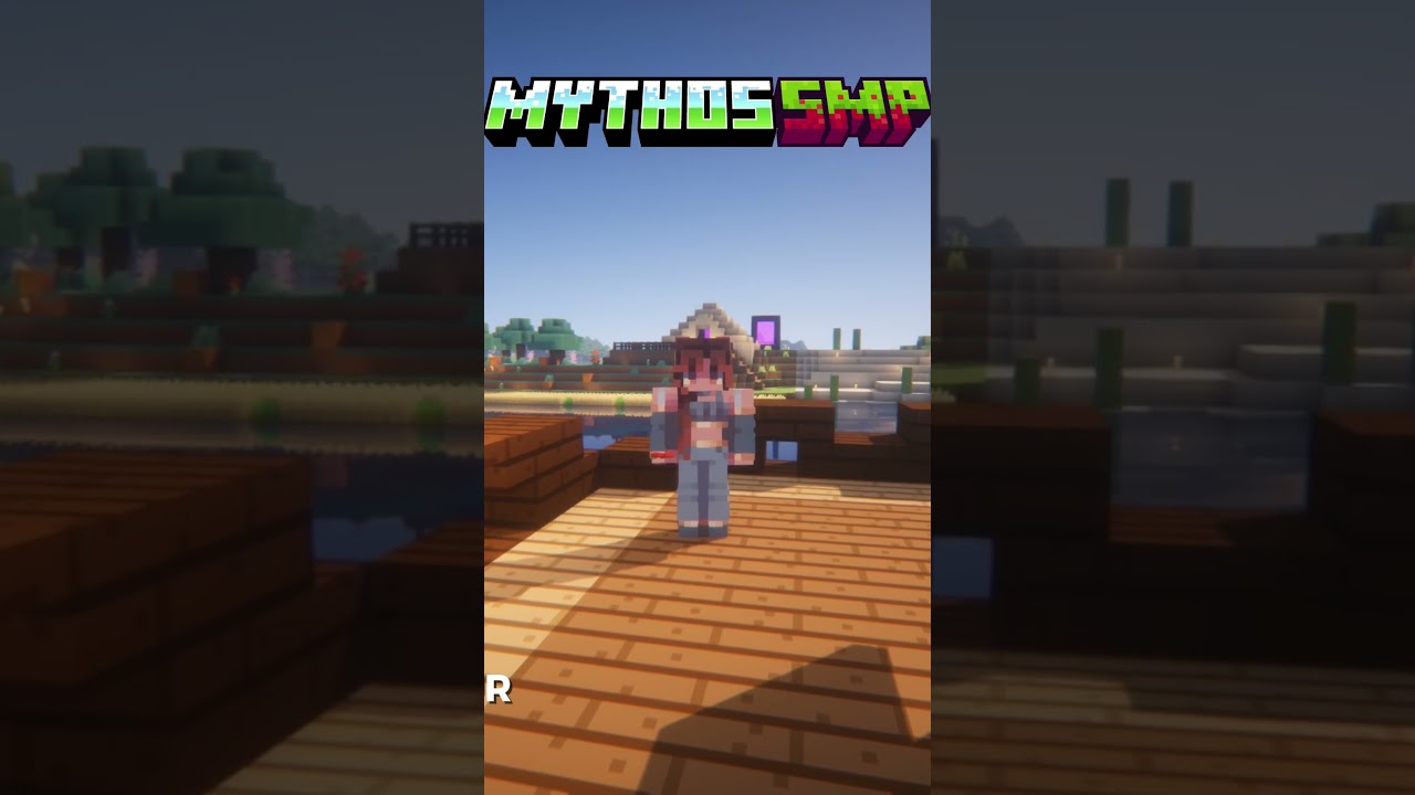 Join mythos today _ #minecraft #minecraftshorts #minecraftsmp #minecraftrealms #minecraftcommunity