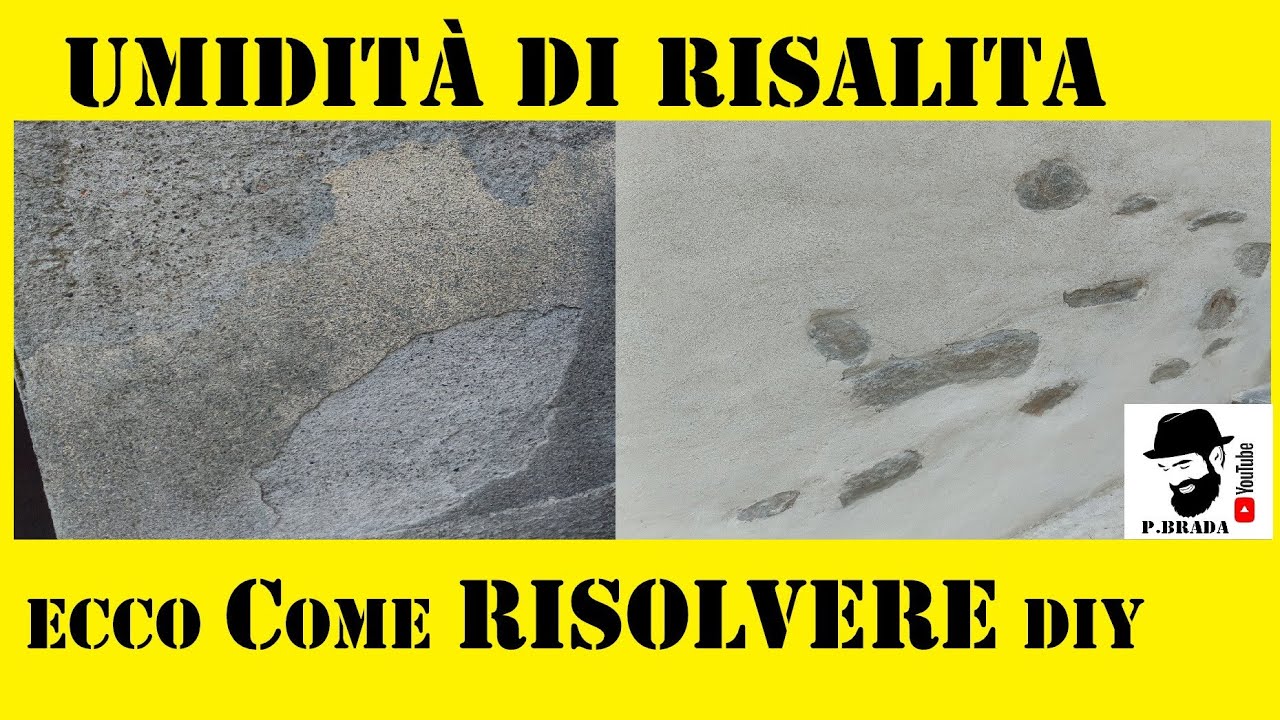 Umidit&agrave; di risalita e intonaco scrostato Come risolvere Fai da Te